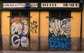 Arte callejero en Madrid 
