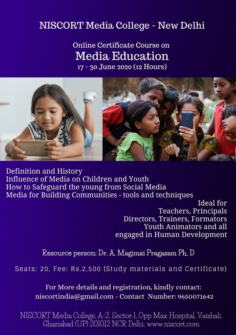 Educação para a mídia em Nova Délhi