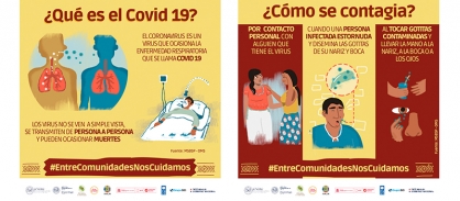 Presentation of communication campaign on prevention of COVID-19 in indigenous communities
