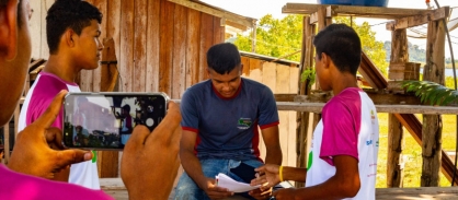 Educommunication dans un projet de la Sustainable Amazon Foundation