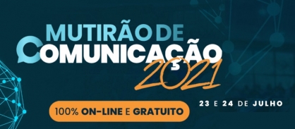 Mutirão de Comunicación will be carried out 100% online