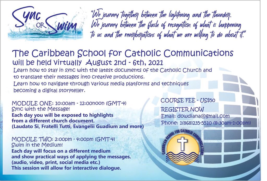 Virtual course of the School of Communication of the Caribbean