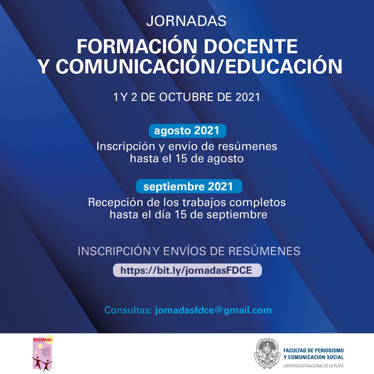 Jornadas de Formación Docente de Comunicación y Educación Jornadas de Formación Docente de Comunicación y Educación