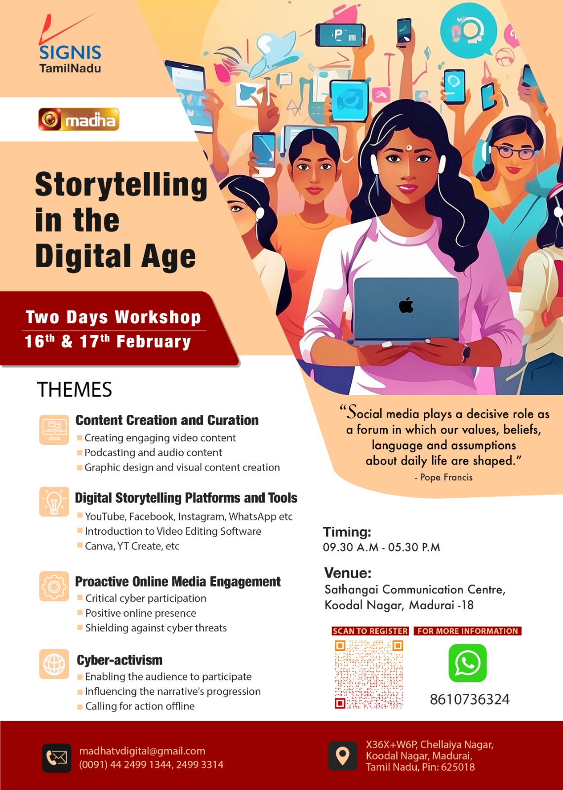 Workshop on 'Narrative in the Digital Age'