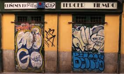 Arte de rua em Madri