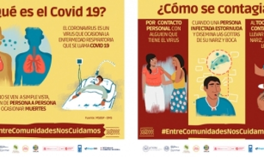 Présentation d'une campagne de communication sur la prévention du COVID-19 dans les communautés autochtones