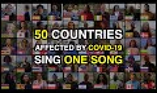50 países afetados pelo Covid-19 unidos em uma canção de oração feita