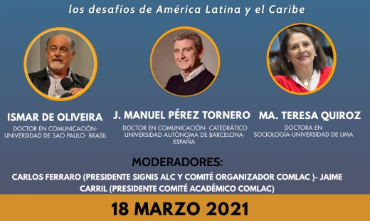 Educommunication face aux défis de l'Amérique latine et des Caraïbes: prochaine discussion sur la voie du VI COMLAC